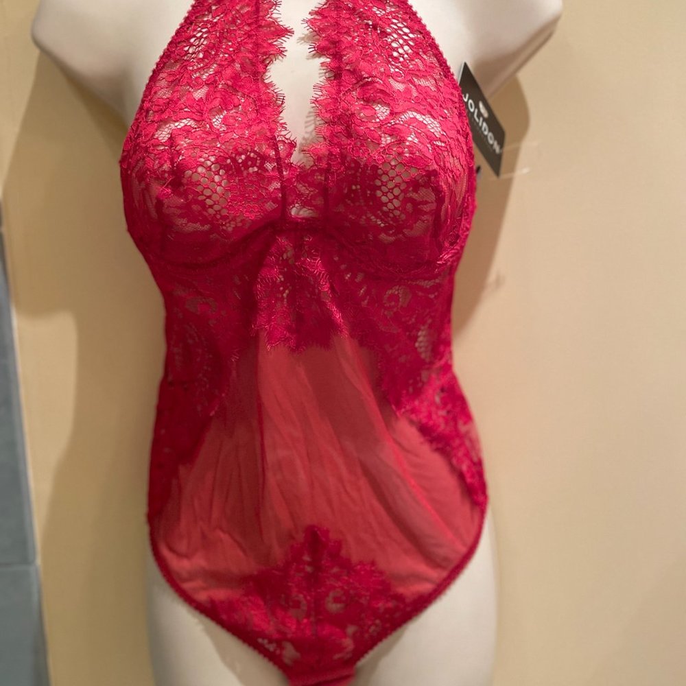 Jolidon Roxanne Underwire Halter Bodysuit